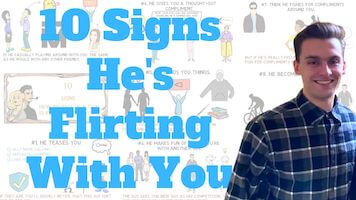 How to Tell If a Guy Is Flirting With You