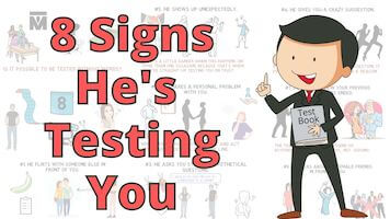 Signs a Guy is Testing You